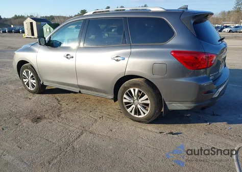 2019 Nissan Pathfinder S из США, поврежденный, VIN 5N1DR2MM2KC626761